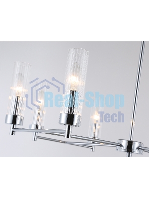 Люстра Ambrella light LH55152/8 CH/CL хром/прозрачный E14/8 max 40W D765*520