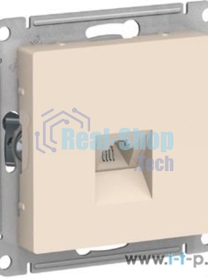 Механизм розетки компьютерной AtlasDesign RJ45 беж. SchE ATN000283