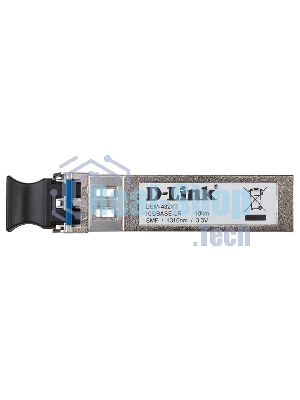 Трансивер D-Link 432XT/B1A SFP+ с 1 портом 10GBase-LR с поддержкой DDM для одномодового оптического кабеля (до 10 км)