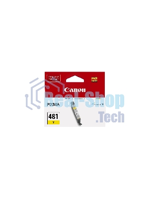 Картридж струйный Canon CLI-481 Y EMB желтый (257 стр.) для Canon TS6140/TS8140/TS9140/TR8540