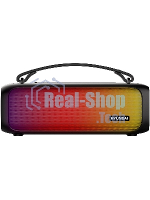 Колонка портативная Hyundai H-PS1020 черный 16W 2.0 BT 10м 1500mAh