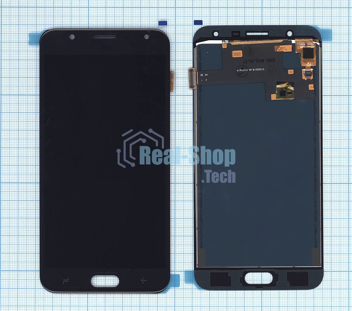 Дисплей для Samsung Galaxy J7 DUO (2018) в сборе с тачскрином SM-J720 (TFT) черный