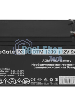 Батарея для ИБП ExeGate DTM 1209/EXS1290 (12V 9Ah 1234W), клеммы F2