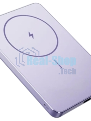 Портативный аккумулятор Xiaomi Super Slim Magnetic Power Bank 5000 Purple (BHR08PNGL)
