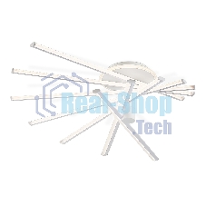 Потолочный светодиодный светильник Ambrella light FL6241 WH белый 135W 3000K-6400K 900*750*230 (ПДУ ИК)