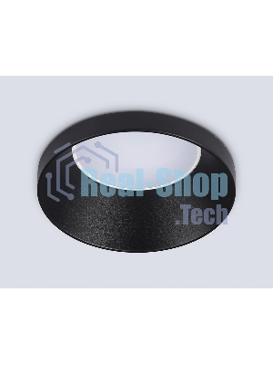 Встраиваемый точечный светильник Ambrella light TN102802 BK черный GU5.3 D71*34