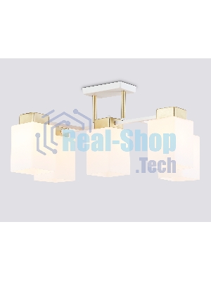 Светильник Ambrella light TR303047/5 WH/GD белый/золото E27/5 max 60W 540*480*270