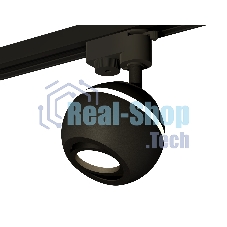 Светильник Ambrella light XT1102021 SBK/PBK черный песок/черный полированный MR16 GU5.3 LED 3W 4200K (A2521, C1102, N7002)