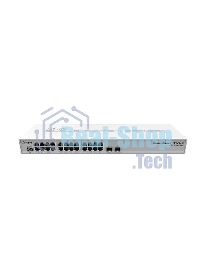 Маршрутизатор 24PORT 1000M CRS326-24G-2S+RM MIKROTIK
