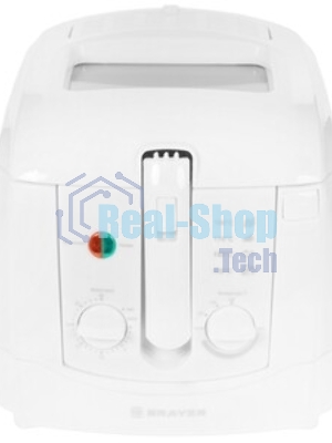 Фритюрница BRAYER BR2830 белый, 1800 Вт, 3 л, 0.6 кг, съёмная чаша
