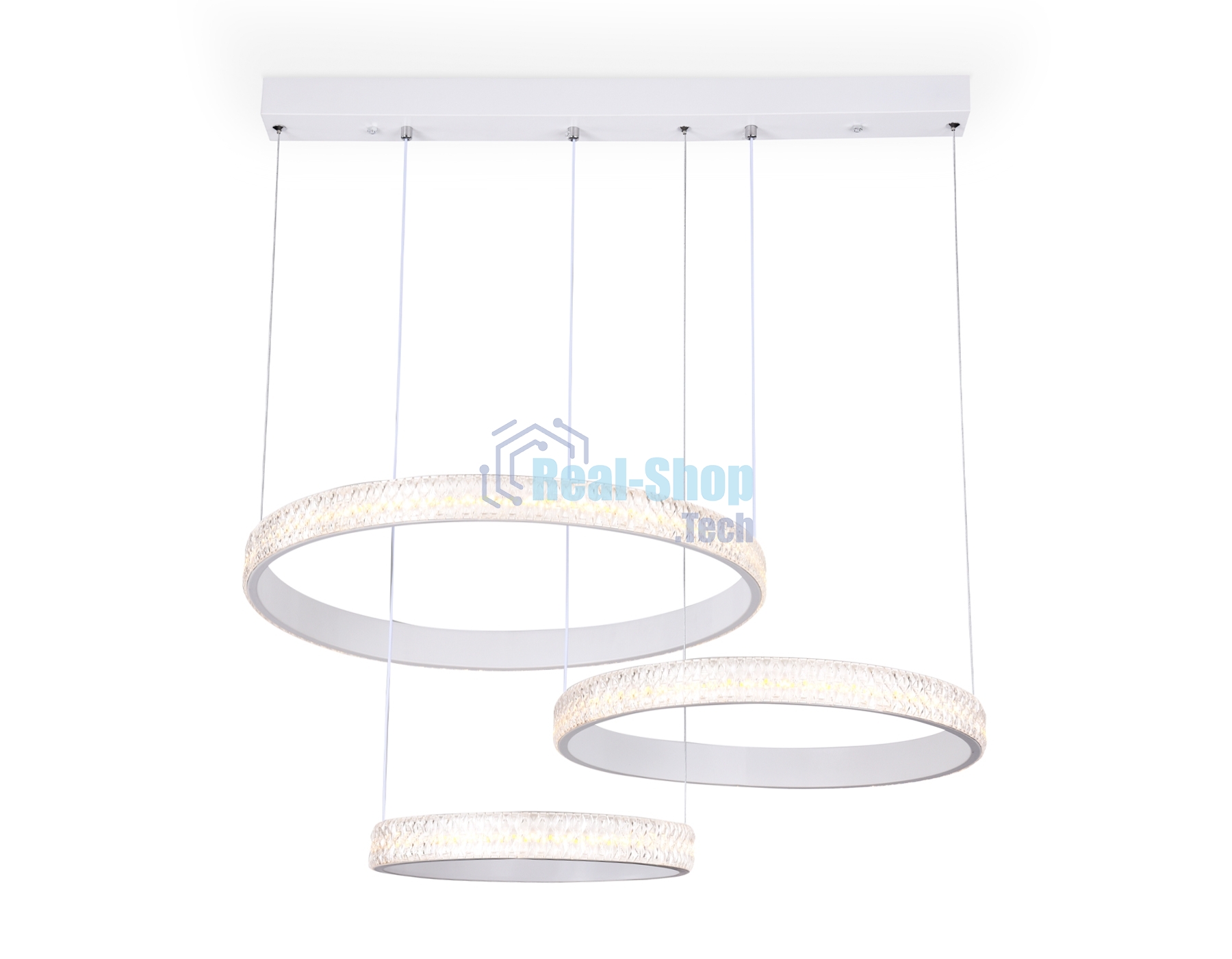 Светильник Ambrella light FA6161 WH белый 99W 720*500*900 (ПДУ РАДИО 2.4)