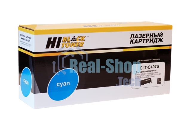 Расходные материалы Hi-Black CLT-C407S(CLP320/325C) Картридж для  Samsung CLP320/320N/CLX-3185/3185N/FN C с чипом   