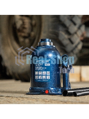 Домкрат гидравлический бутылочный телескопический Stels 10 т, подъем 180-430 мм