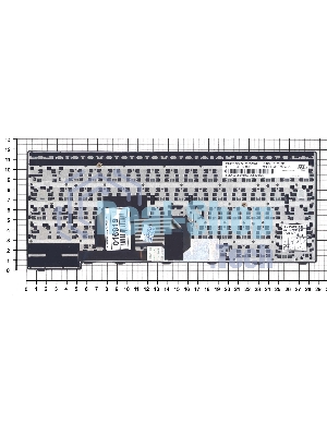 Клавиатура для ноутбука Lenovo ThinkPad E450 E455 E450C черная