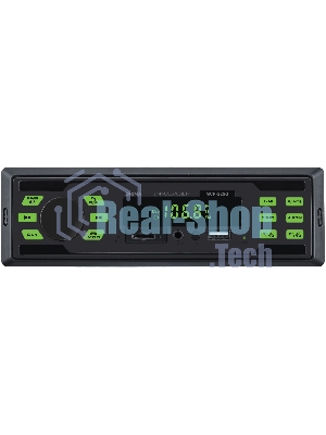 Автомагнитола Digma MCP-225G, 1 DIN, Bluetooth, USB Type-A, AUX