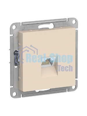 Механизм розетки компьютерной AtlasDesign RJ45 беж. SchE ATN000283