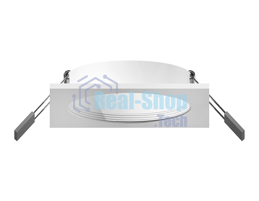 Корпус светильника C6520 SWH белый песок 80*80*H25mm MR16 GU5.3