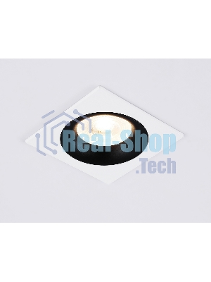 Светильник встраиваемый Ambrella light TN102727 WH/BK белый/черный GU5.3 92*92*23