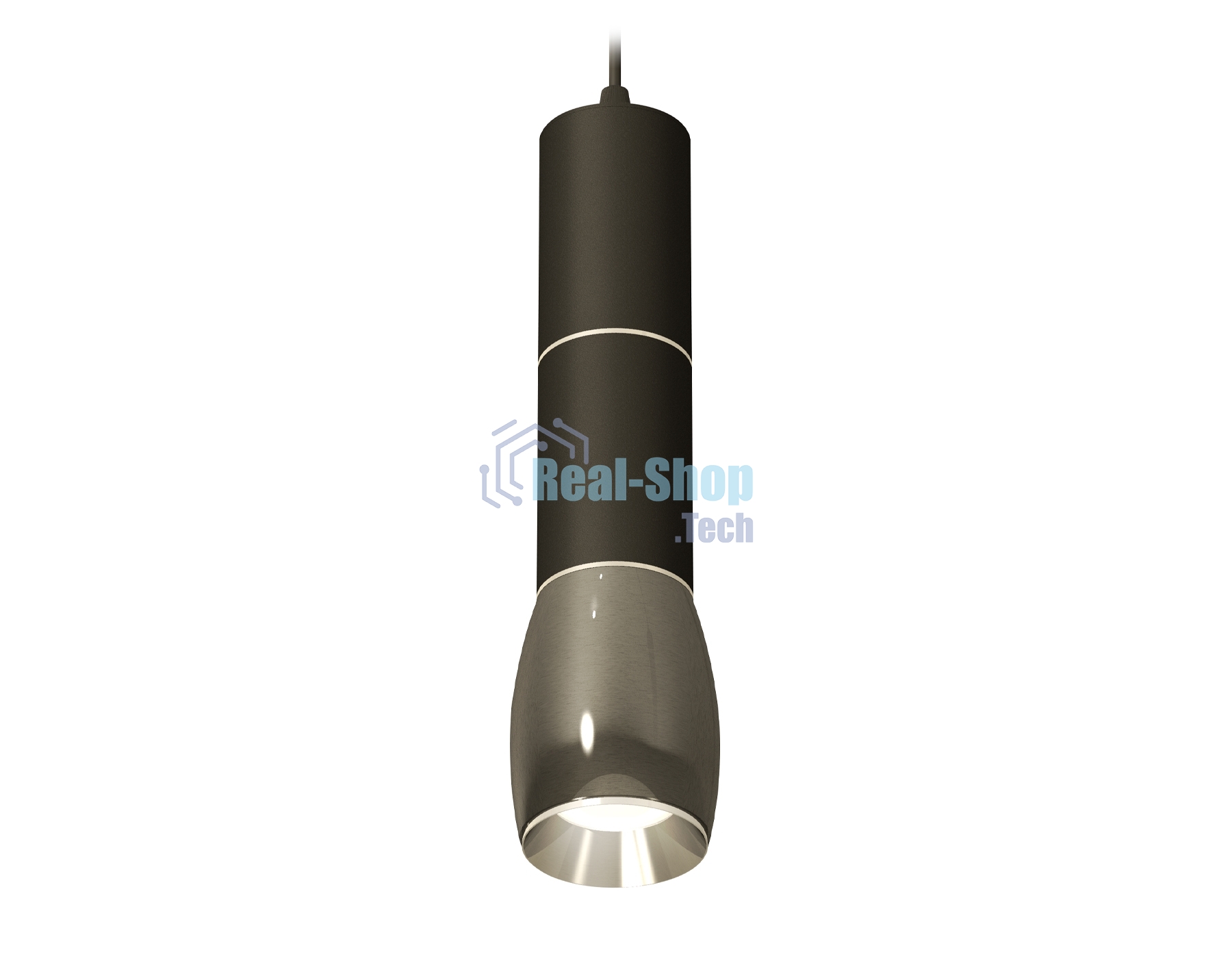 Светильник Ambrella Light XP1123010 DCH/SBK/PSL черный хром/черный песок/серебро полированное MR16 GU5.3