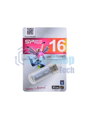 Флешка USB 16Gb Ultima II-I Series SP016GbUF2M01V1S USB 2.0 серебристый