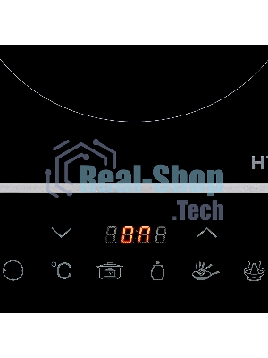 Плита настольная электрическая Hyundai HYC-0104 черный стеклокерамика (настольная)