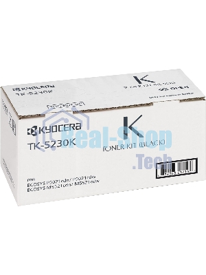 Картридж лазерный Kyocera TK-5230K (1T02R90NL0) черный для M5521cdn/M5521cdw/P5021cdn/P5021cdw/P5026cdn/P5026cdw 2600 стр.