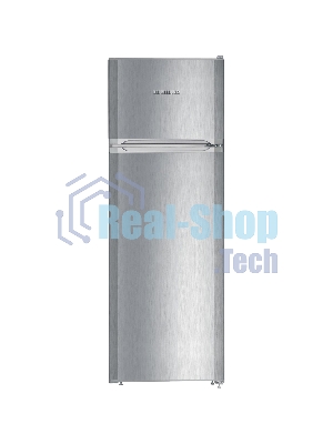 Холодильник Liebherr CTel 2931-26 001 серебристый двухкамерный 218/52л морозилка сверху