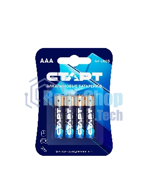 Батарейки СТАРТ LR03-BL4 40/720 (4 шт)