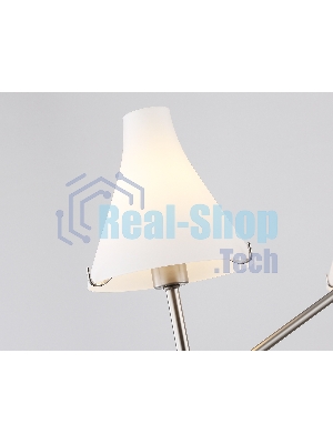 Люстра Ambrella light LH57121/3 SN/FR никель/белый матовый E14/3 max 40W D650*590