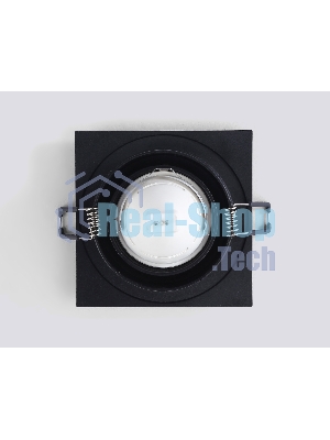 Светильник встраиваемый Ambrella light TN102729 BK черный GU5.3 92*92*23