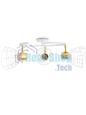 Светильник Ambrella light TR8605/3 WH/GD белый/золото E27*3 max 40W D325*230