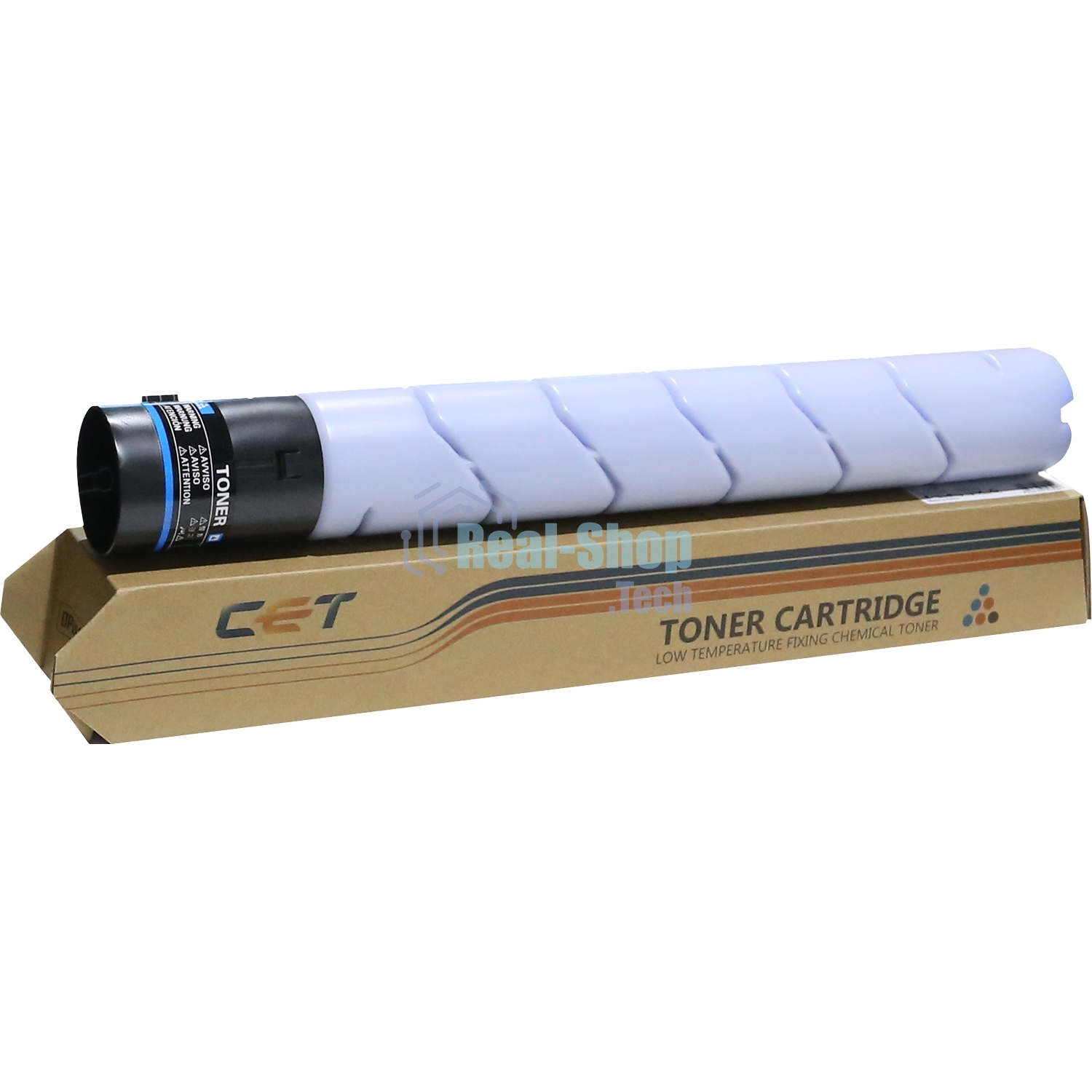 Картридж лазерный CET (CPT, CE28) для Konica Minolta Bizhub C227i Cyan, 404г