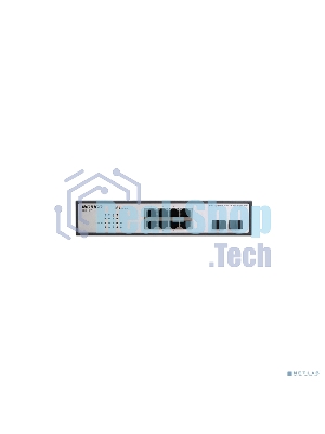 Коммутатор неуправляемый PoE ORIGO Unmanaged Switch 8x1000Base-T PoE, 2x1000Base-X SFP, PoE Budget 120W, 19