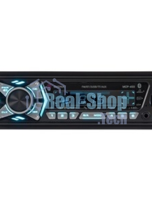 Автомагнитола Digma MCP-455, 1 DIN, Bluetooth, USB Type-A, AUX, пульт ДУ