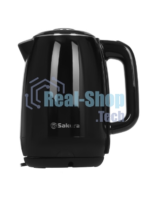 Чайник электрический Sakura SA-2180BK черный, 1,8 л, 1800 Вт