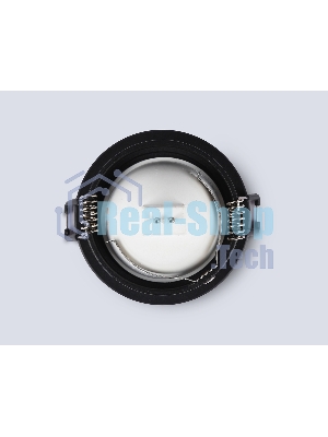 Встраиваемый точечный светильник Ambrella light TN102802 BK черный GU5.3 D71*34