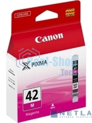 Картридж струйный CLI-42M (6386B001) для Canon PIXMA PRO-100, Пурпурная, 416 стр.