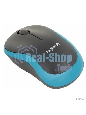 Комплект клавиатура+мышь Logitech MK275 беспроводной, USB, 1000 DPI, голубой/чёрный