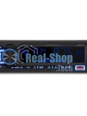 Автомагнитола Digma MCP-515, 1 DIN, Bluetooth, USB Type-A, AUX, пульт ДУ
