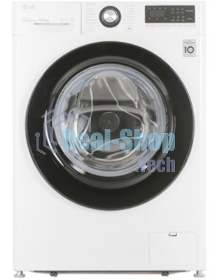 Стиральная машина LG TW4V3RS6W белый, загрузка фронтальная 10,5 кг, 1400 об/мин., класс: А
