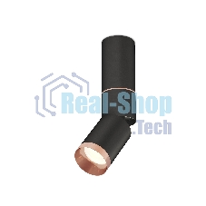 Светильник Ambrella Light XM6313145 SBK/PPG черный песок/золото розовое полированное MR16 GU5.3