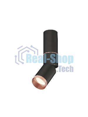 Светильник Ambrella Light XM6313145 SBK/PPG черный песок/золото розовое полированное MR16 GU5.3