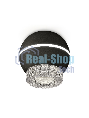Светильник Ambrella Light XS1102030 SBK/CL черный песок/прозрачный MR16 GU5.3 LED 3W 4200K (C1102, N7191)