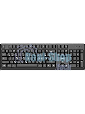 Комплект клавиатура+мышь Acer OCC501 проводной, USB, 1200 DPI, черный