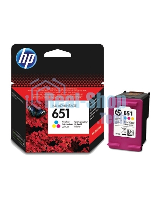 Картридж струйный HP 651 C2P11AE трехцветный для HP DJ IA5575e (300 стр.)