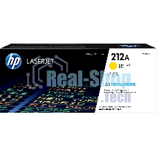 Картридж лазерный Cartridge HP 212A для CLJ Enterprise M554/M555/M578, желтый (4 500 стр.)