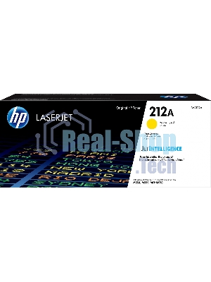 Картридж лазерный Cartridge HP 212A для CLJ Enterprise M554/M555/M578, желтый (4 500 стр.)