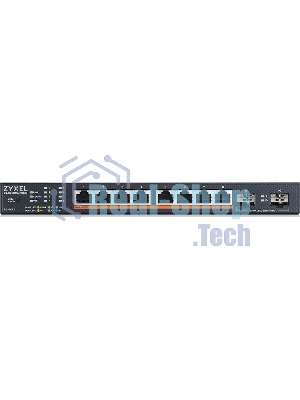 Коммутатор Zyxel XMG1915-10EP-EU0101F (L2+) 8x2.5 Гбит/с 2SFP+ 8PoE++ 130W управляемый