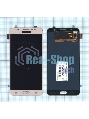 Дисплей для Samsung Galaxy J7 (2016) SM-J710F (TFT) золотистый