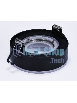 Светильник Ambrella light TN3332 SBK/FR черный песок/белый матовый GU5.3 D96*50